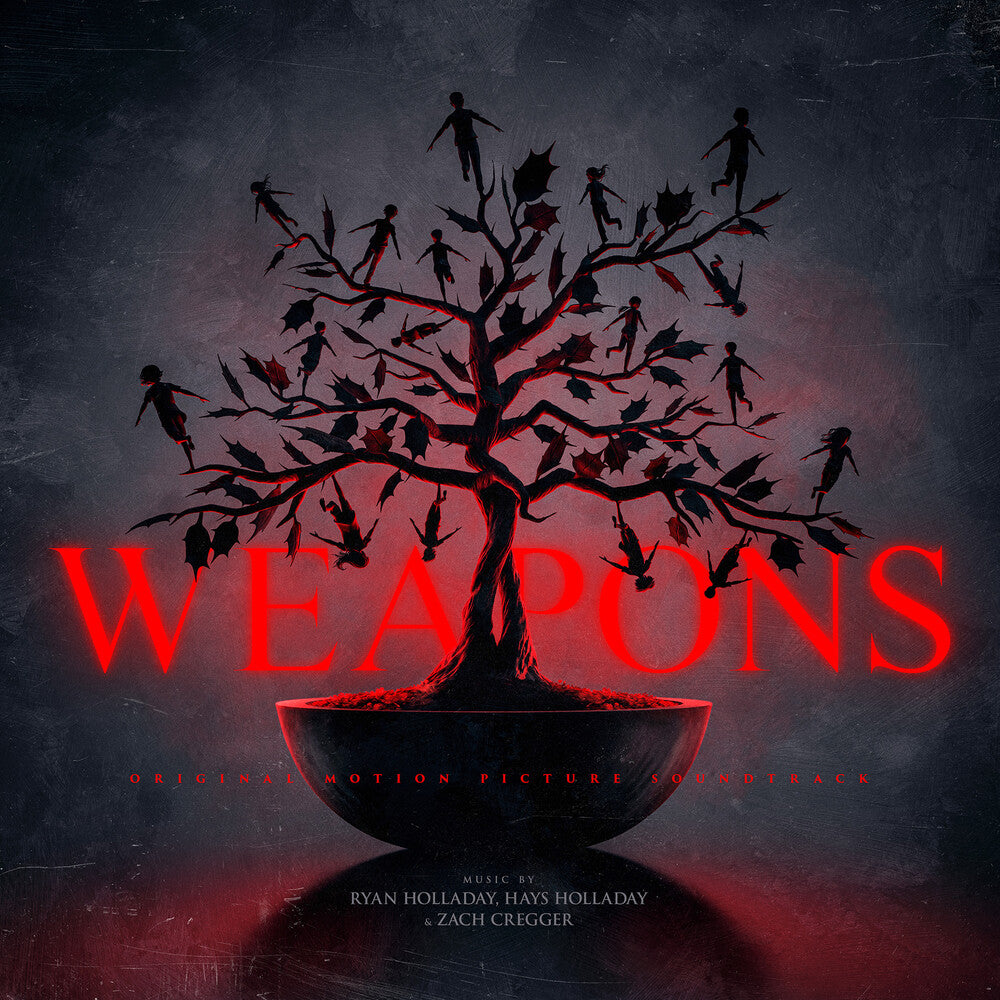 the album cover for Ryan Holladay  / Holladay,Hays / Cregger,Zach (Aus) - Weapons - O.S.T. (Aus)