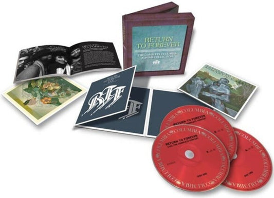 the album cover for Return To Forever - Complete Columbia Albums Collection (Box) (Clam)