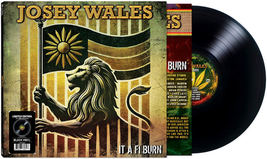 the album cover for Josey Wales - It A Fi Burn [Limited Edition]