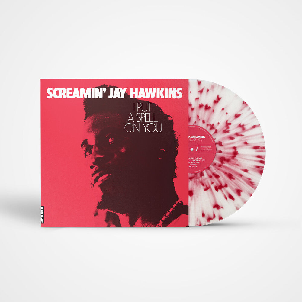 the album cover for Screamin' Jay Hawkins - I Put a Spell on You [Deluxe Edition Blood Splatter LP]
