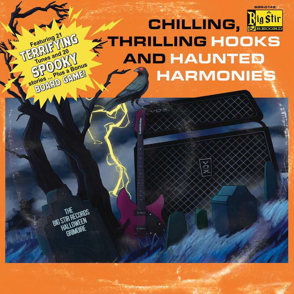 the album cover for Chilling, Thrilling Hooks And Haunted / Various - Chilling, Thrilling Hooks And Haunted / Various