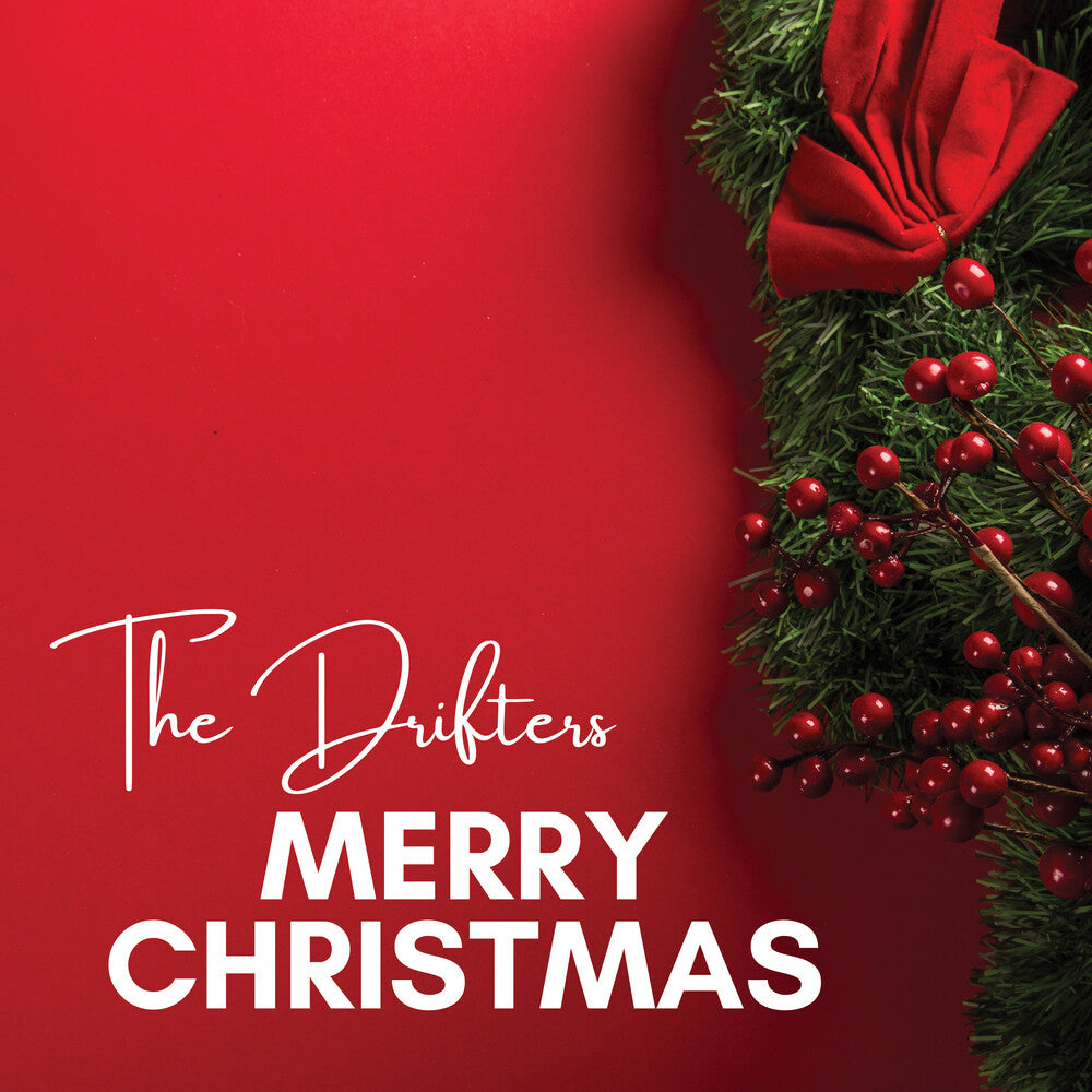 the album cover for Drifters - The Drifters' Christmas Hits