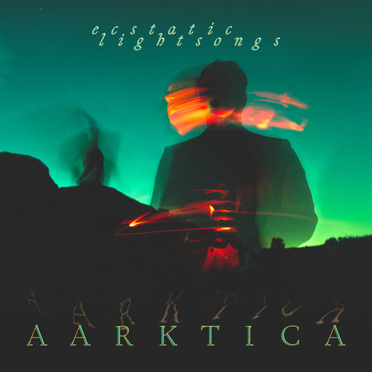 the album cover for Aarktica - Ecstatic Lightsongs (Blk) [Colored Vinyl] (Grn) [Limited Edition]