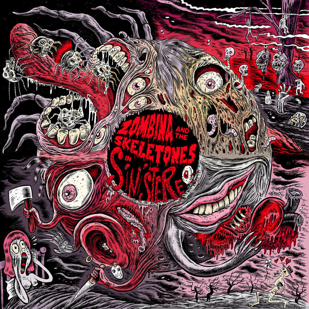 the album cover for Zombina - In Sinistereo (Bonus Tracks) [With Booklet]