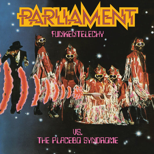 the album cover for Parliament - Funkentelechy Vs The Pacebo Syndrome (Uk)