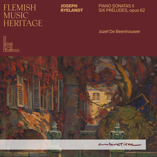the album cover for Jozef De Jozef Beenhouwer  De - Ryelandt: Pno Sons Ii: Six Preludes Op. 62 -