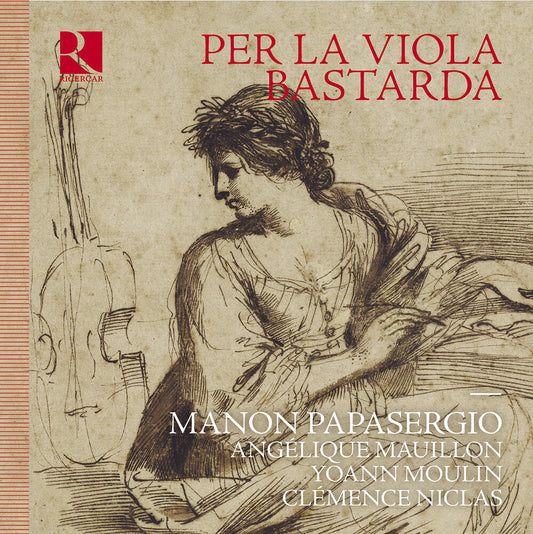 the album cover for Manon Papasergio - Per La Viola Bastarda