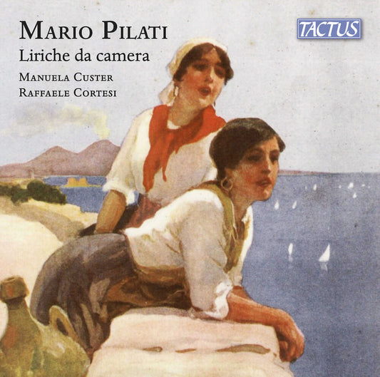 the album cover for Manuela Custer - Pilati: Liriche Da Camera