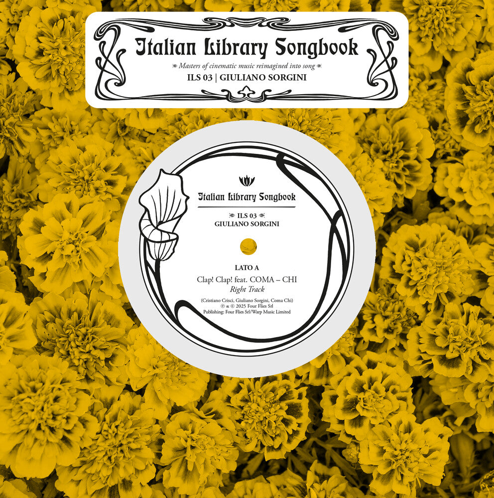 the album cover for Clap Clap / Giuliano Sorgini - Italian Library Songbook V3