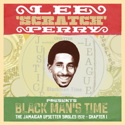 the album cover for Lee Scratch Perry Presents Black Man's Time / Var - Lee Scratch Perry Presents Black Man's Time / Var