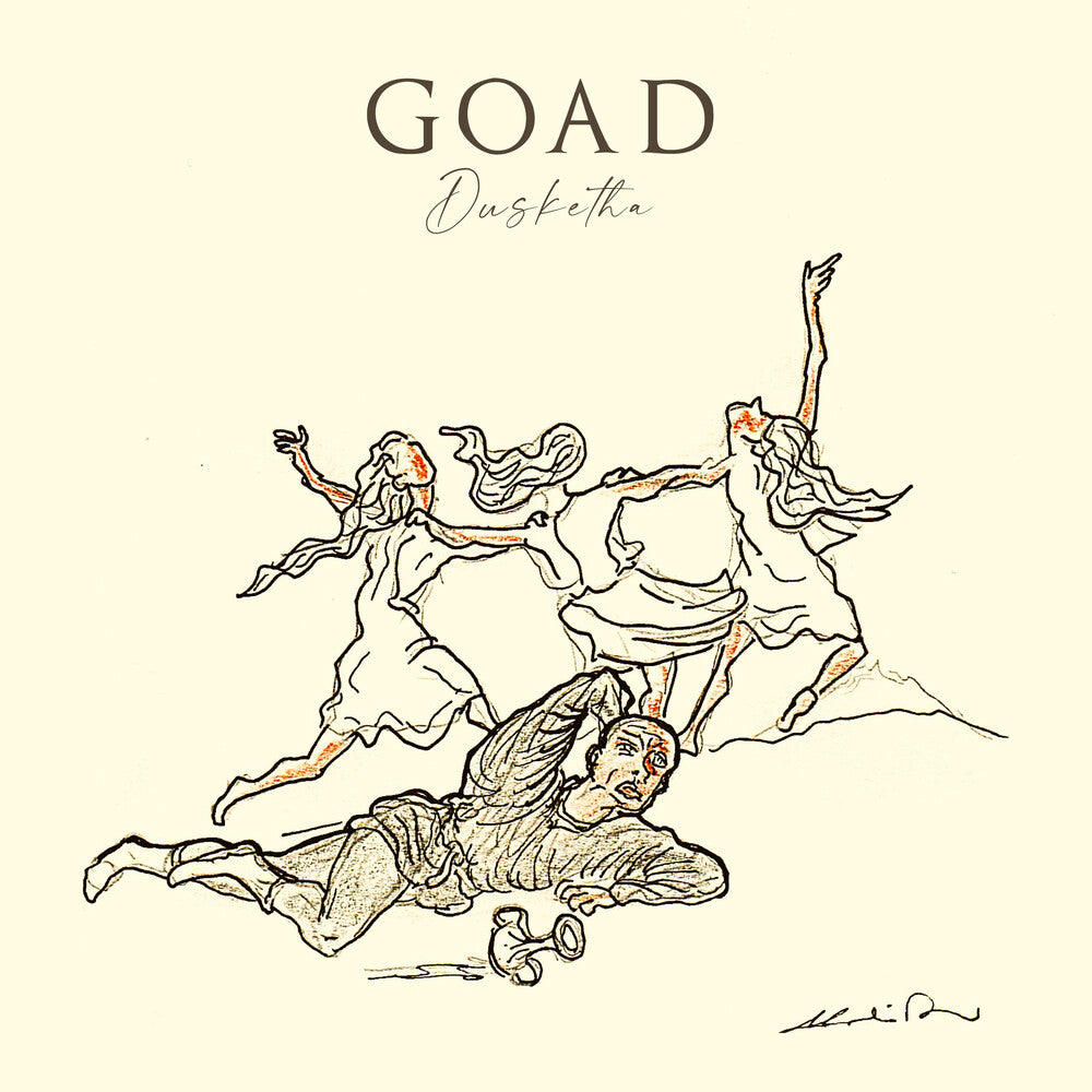 the album cover for Goad - Dusketha