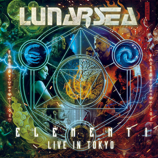 the album cover for Lunarsea - Elementi: Live In Tokyo