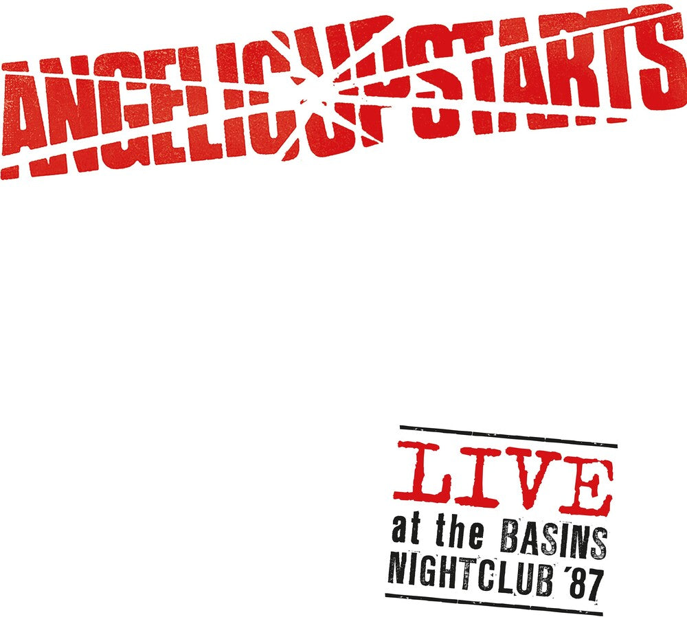 the album cover for Angelic Upstarts - Live At The Basins Nightclub '87