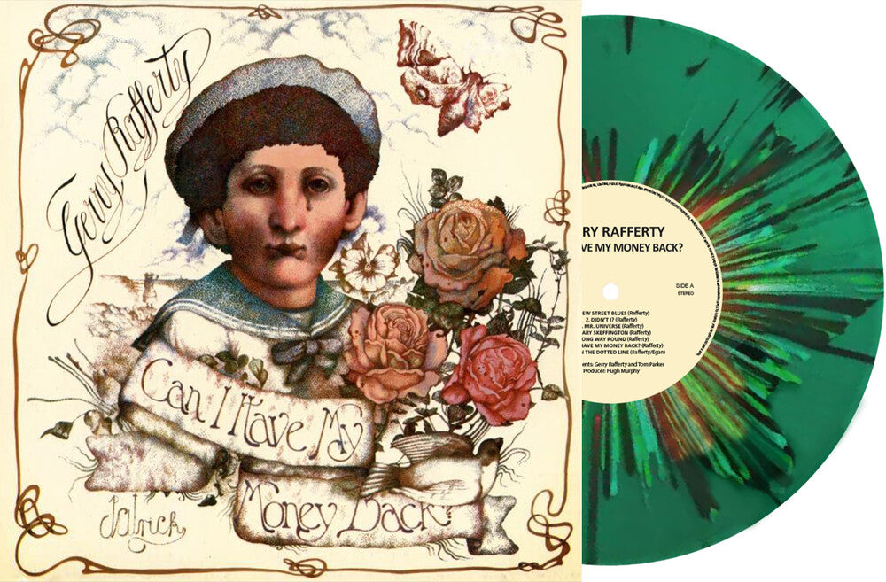 the album cover for Gerry Rafferty - Can I Have My Money Back [Green]