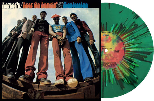 the album cover for Kaygee's - Keep On Bumpin & Masterplan - Ltd Green Vinyl