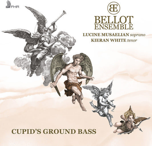 the album cover for Bellot Ensemble - Cupid's Ground Bass