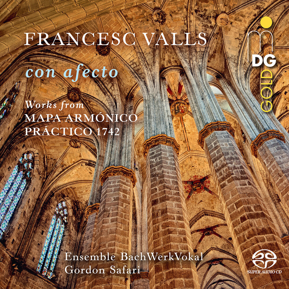 the album cover for Ensemble Bachwerkvokal - Con Afecto