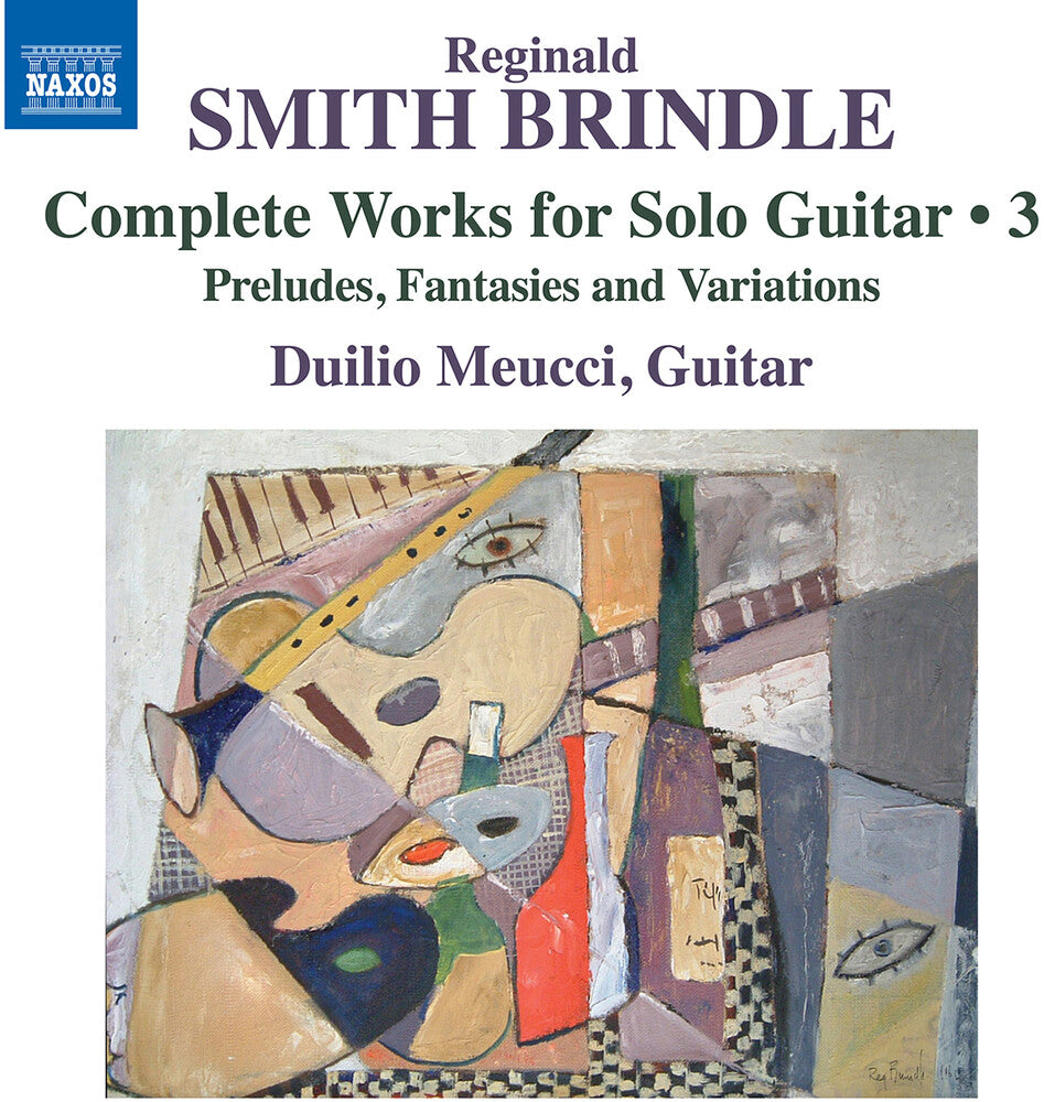 the album cover for Duilio Meucci - Smith Brindle: Complete Works For Solo Guitar Vol.