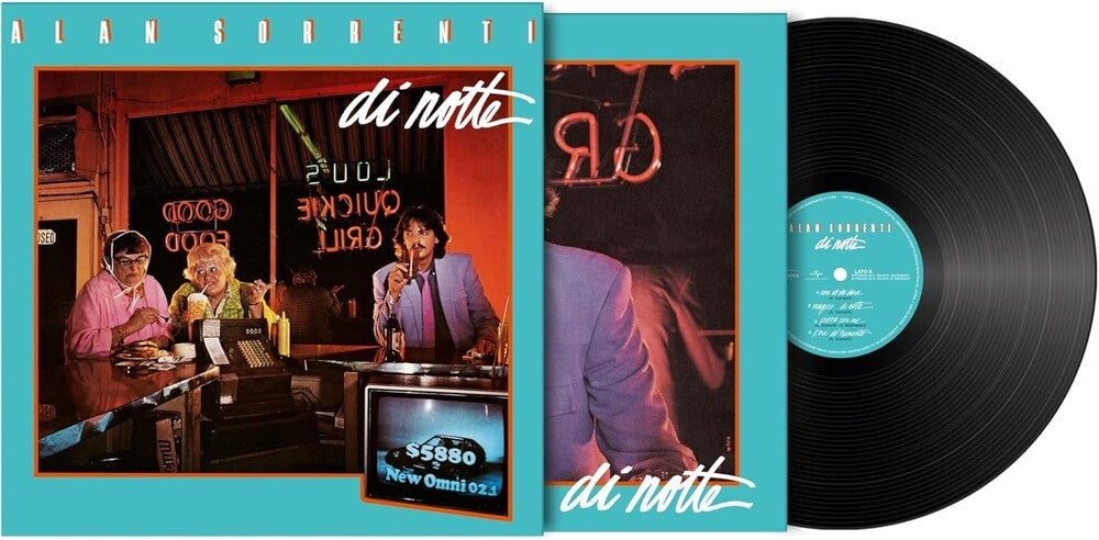 the album cover for Alan Sorrenti - Di Notte (Ita)