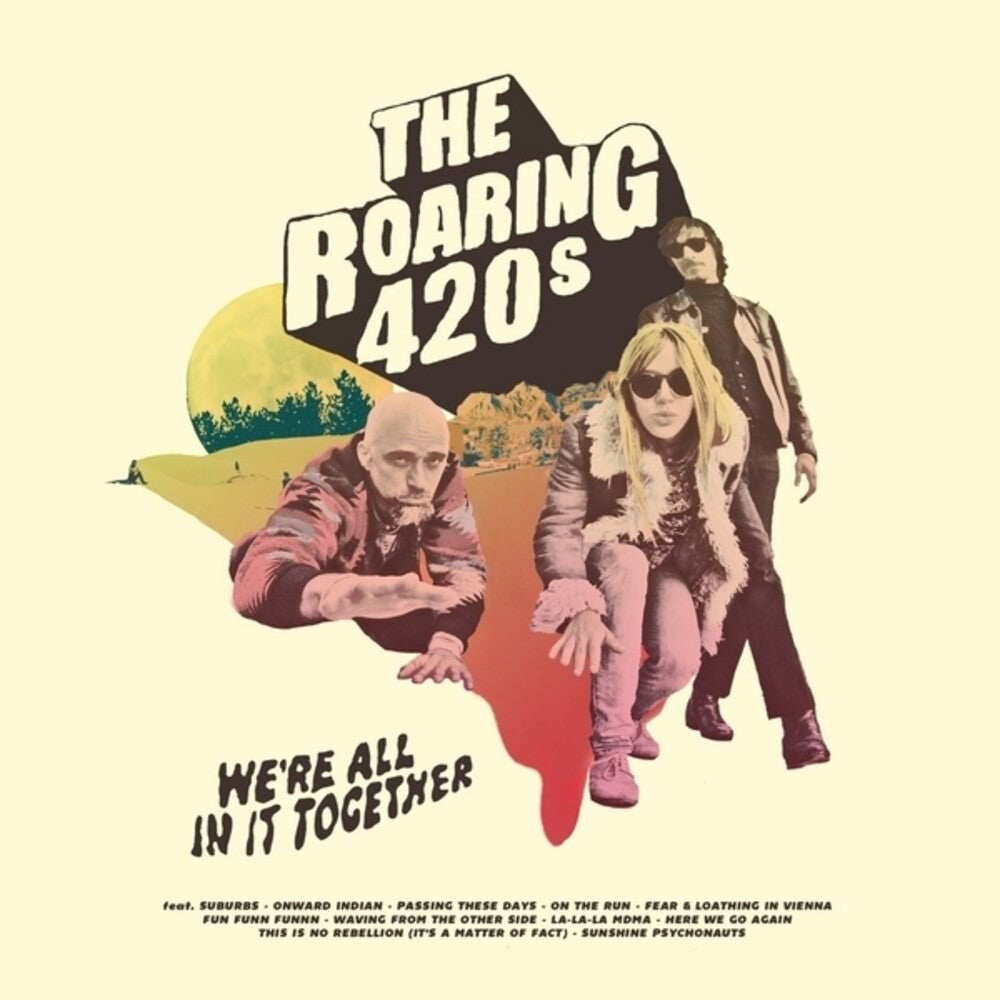 the album cover for Roaring 420s - We're All In It Together