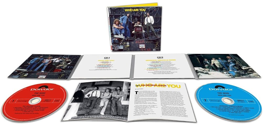 the album cover for The Who - Who Are You (2025) - [2CD Deluxe]	