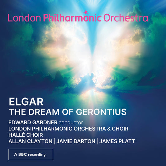 the album cover for London Philharmonic Orchestra / Edward Gardner - Elgar: Dream Of Gerontius