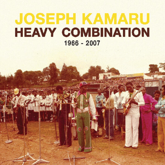 the album cover for Joseph Kamaru - Heavy Combination (Wal) [With Booklet]