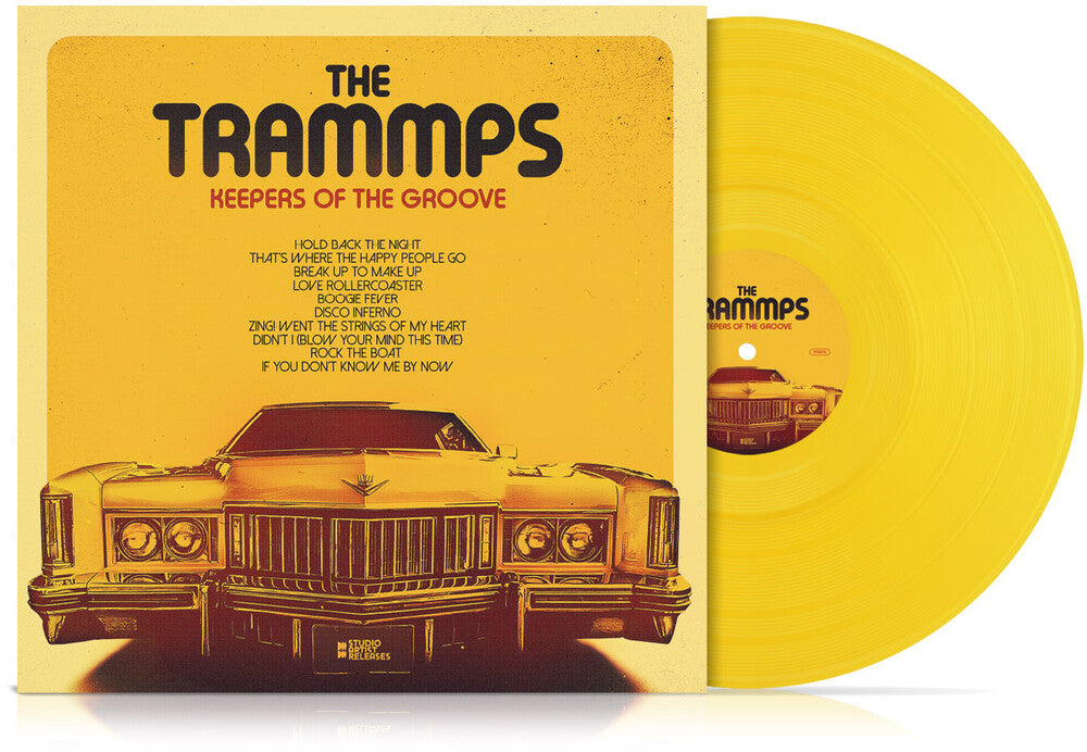 the album cover for Trammps - Keepers Of The Groove - Yellow Vinyl [Colored Vinyl] (Ylw)