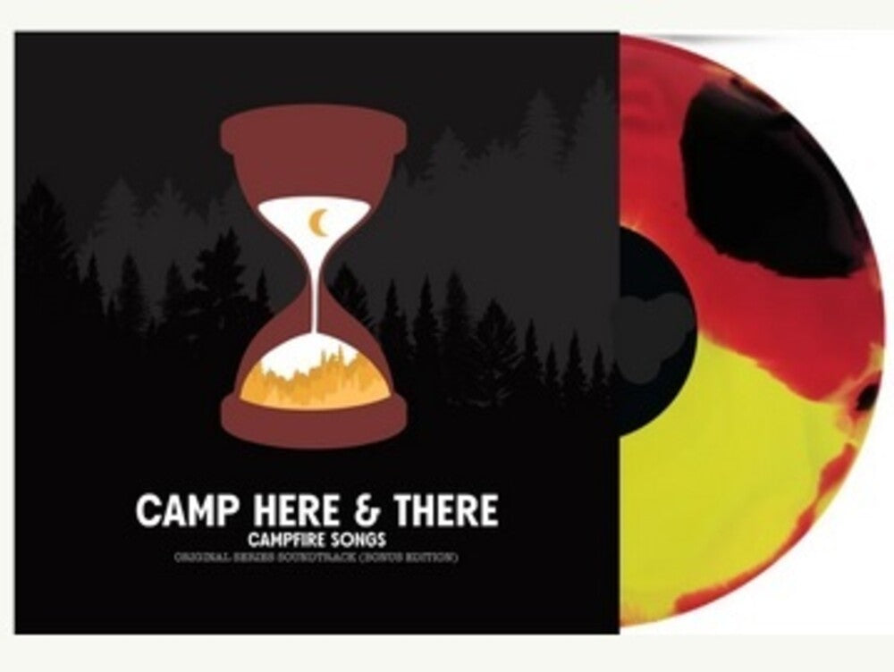 the album cover for Will Wood - Camp Here And There [Indie Exclusive Orange/Yellow]