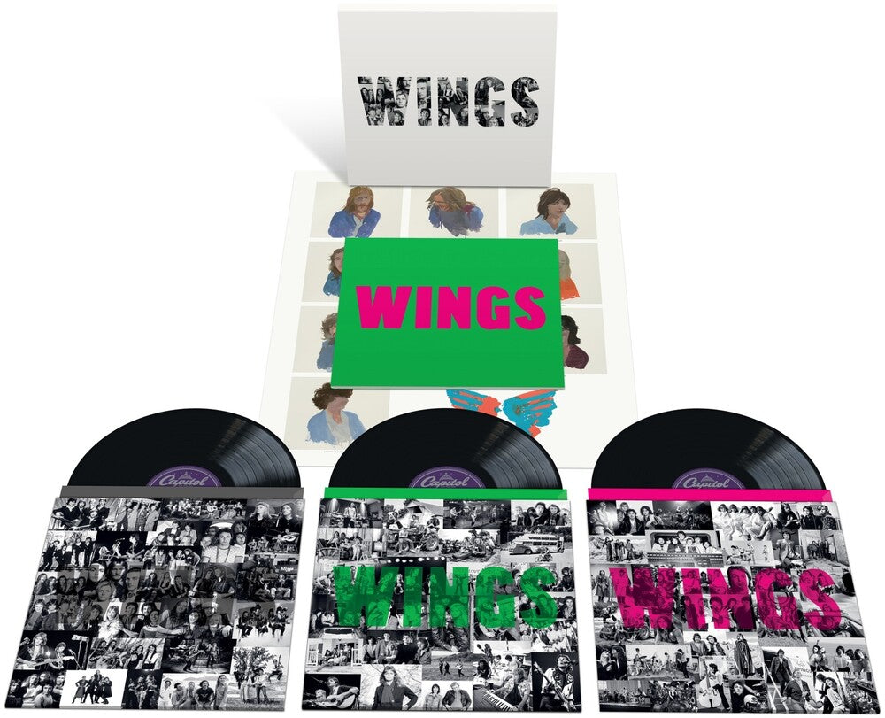 the album cover for Paul McCartney And Wings - Wings (2025) -  [3 LP]