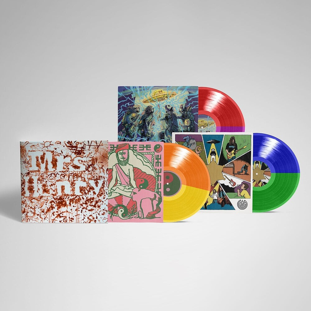 the album cover for Mrs. Henry - Feel Free [Colored Vinyl with Poster]