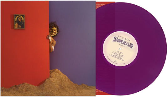 the album cover for Kyle Dion - Soular [Indie Exclusive Translucent Grape Color Vinyl]