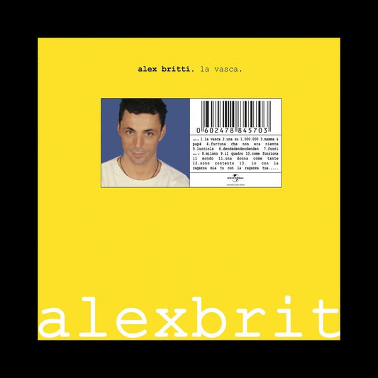 the album cover for Alex Britti - La Vasca (Ita)