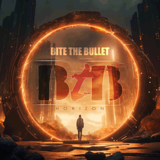 the album cover for Bite The Bullet - Horizon