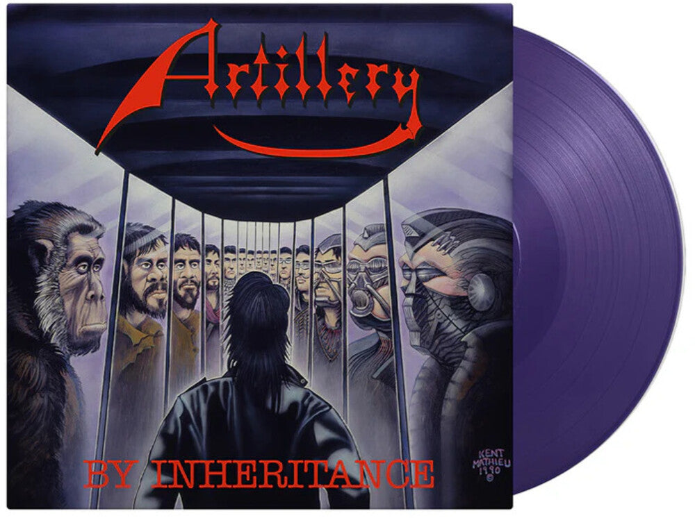 the album cover for Artillery - By Inheritance [Colored Vinyl] [Limited Edition] [180 Gram] (Purp) (Hol)
