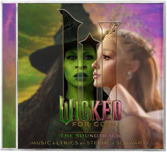 the album cover for Various Artists - Wicked: For Good - The Soundtrack