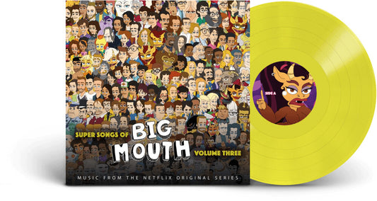 the album cover for Big Mouth Cast - Super Songs Of Big Mouth Vol. 3 - O.S.T. [Colored Vinyl]