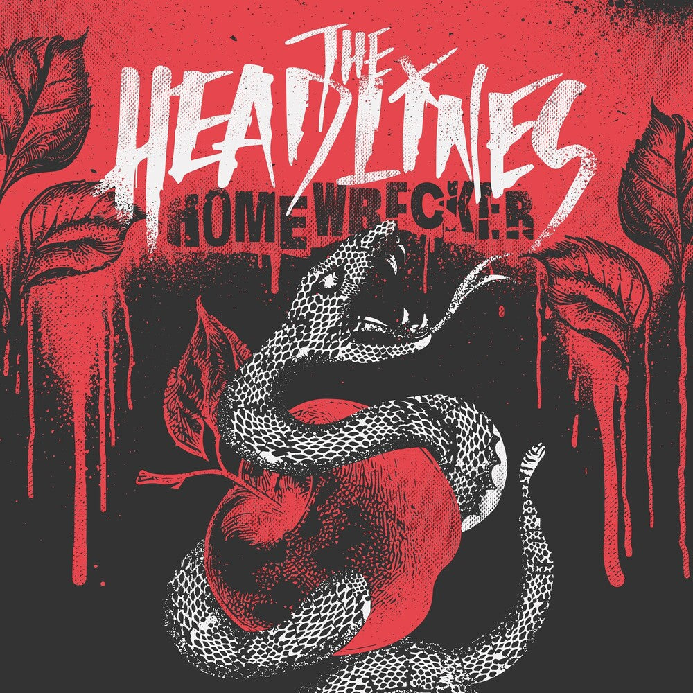 the album cover for Headlines - Homewrecker [180 Gram Black/White Marble Swirl]