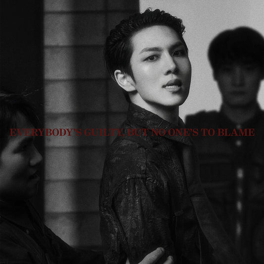 the album cover for Kino - EVERYBODY'S GUILTY, BUT NO ONE'S TO BLAME