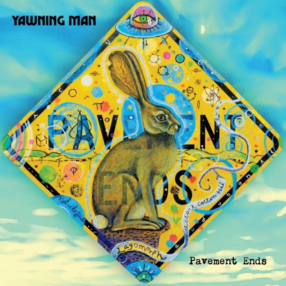 the album cover for Yawning Man - Pavement Ends [Colored Vinyl] (Spla)