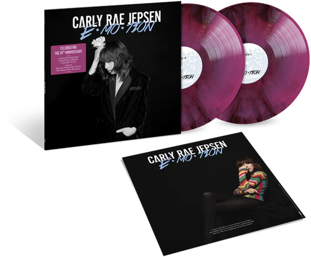 the album cover for Carly Rae Jepsen - Emotion: 10th Anniversary [Colored Vinyl] (Mgta) (Can)