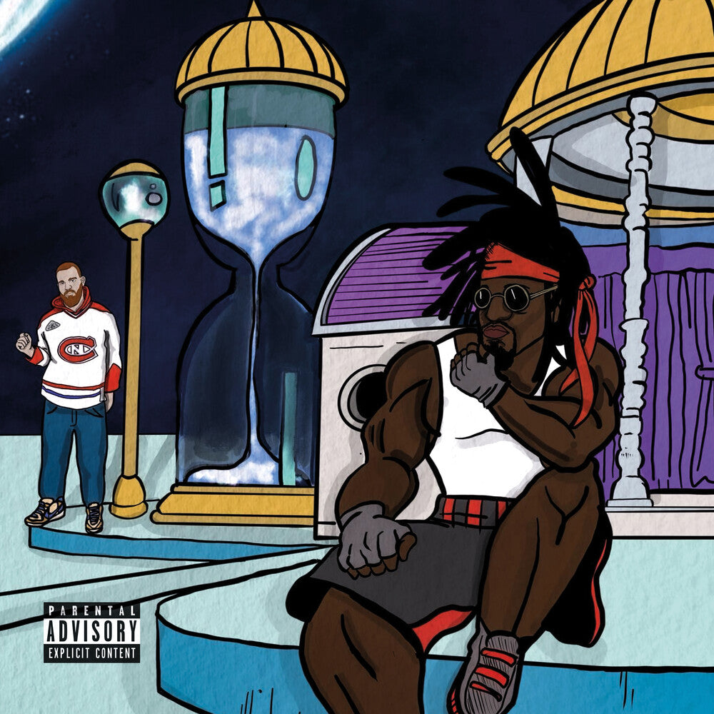 the album cover for Tha God Fahim - Hyperbolic Time Chamber Rap Ii