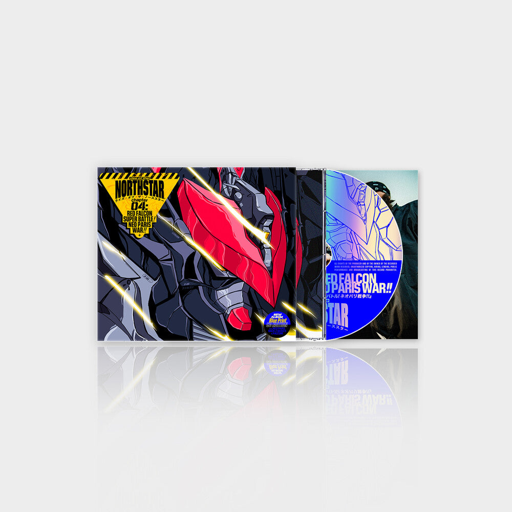 the album cover for Rise Of The Northstar - Chapter 4 : Red Falcon Super Battle Neo Paris War