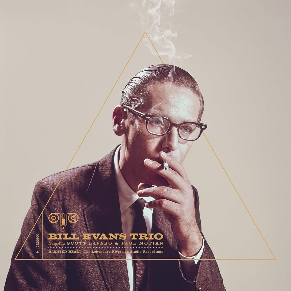the album cover for Bill Evans Trio - Haunted Heart: The Legendary Riverside Studio Recordings - (Remastered 2025) [3CD]