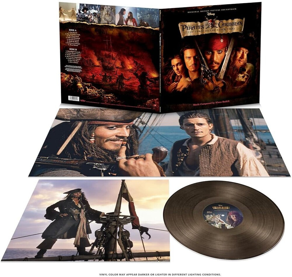 the album cover for Klaus Badelt - Pirates Of The Caribbean: The Curse Of The - O.S.T