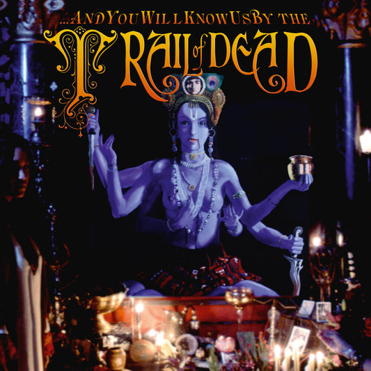 the album cover for ...And You Will Know Us By The Trail Of Dead - Madonna [Colored Vinyl]
