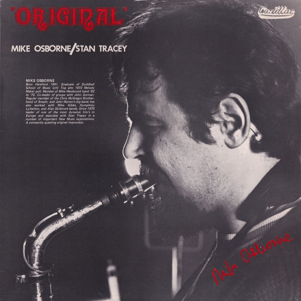 the album cover for Mike Osbourne  / Tracey,Stan - Original