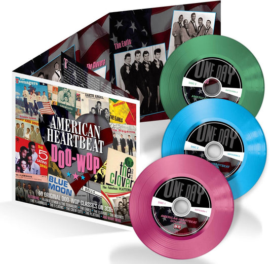 the album cover for American Heartbeat: Doo-Wop / Various - American Heartbeat: Doo-Wop / Various (Uk)
