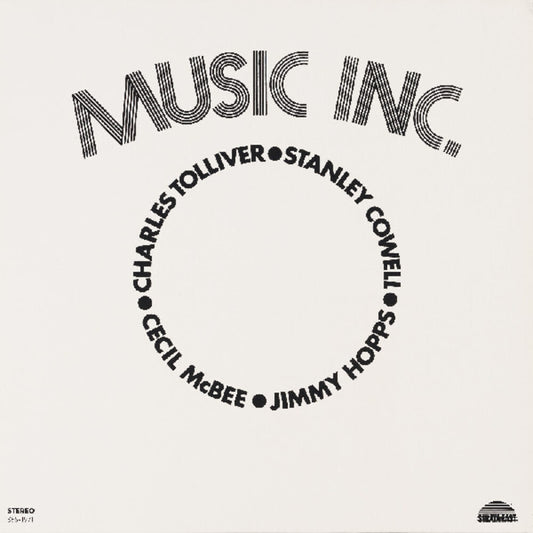 the album cover for Charles Tolliver  / Stanley Cowell - Music Inc