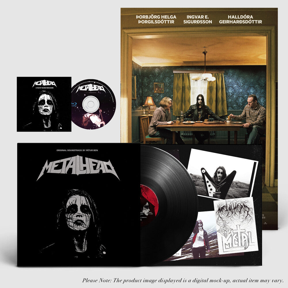 the album cover for Petur Ben  (Post) (Wb) (Wbr) - Metalhead - O.S.T. (Post) [With Booklet] (Wbr)